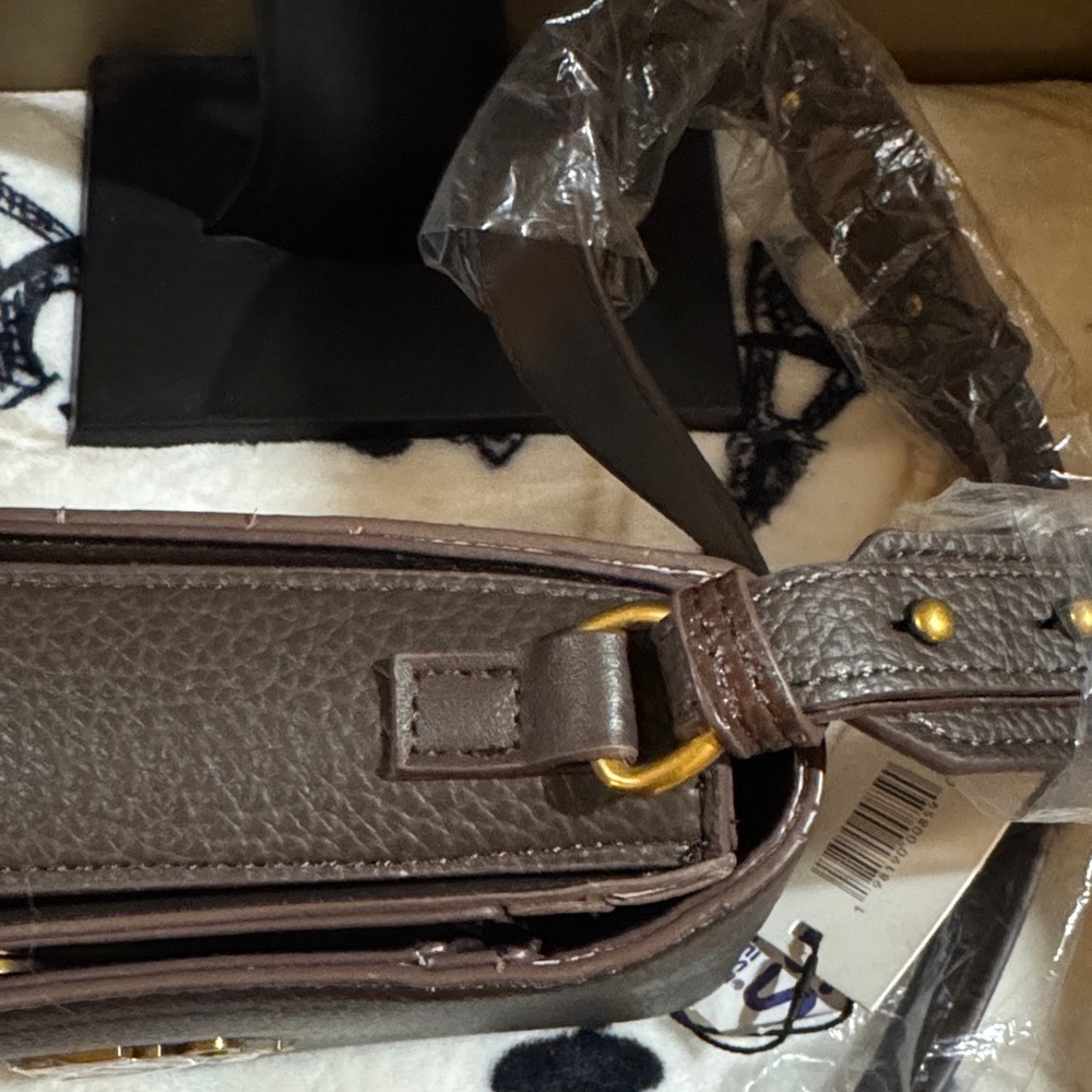 NWT Steve Madden Brown Mainline Coffee Boscar Crossbody Bag - Picture 5 of 11
